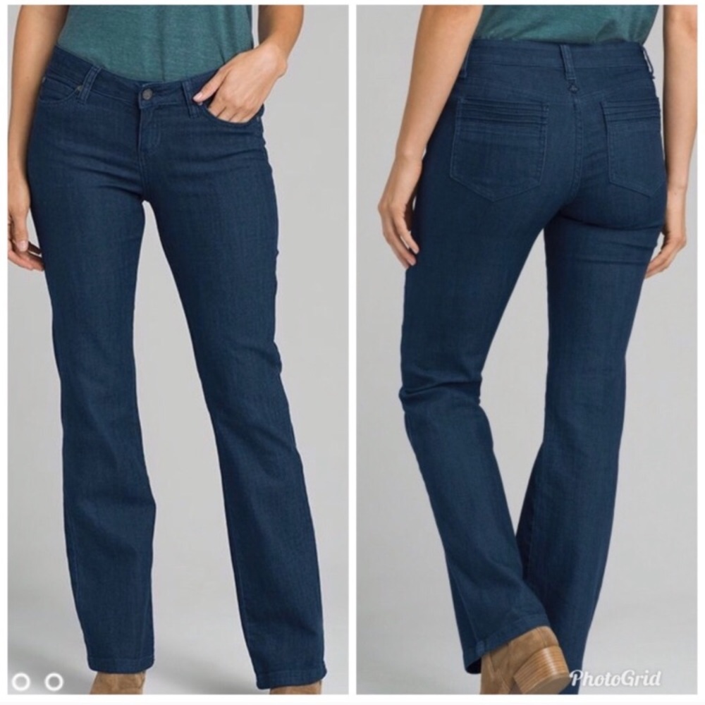 prAna Jada Bootcut Jean - Sz 10 Tall Inseam- EUC